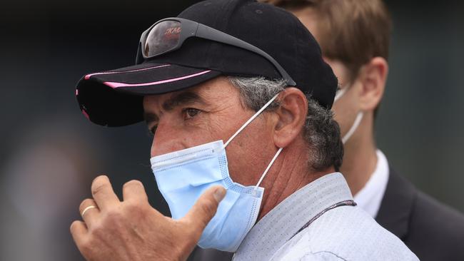 Trainer Scott Spackman after winning the Boxing Day Plate.