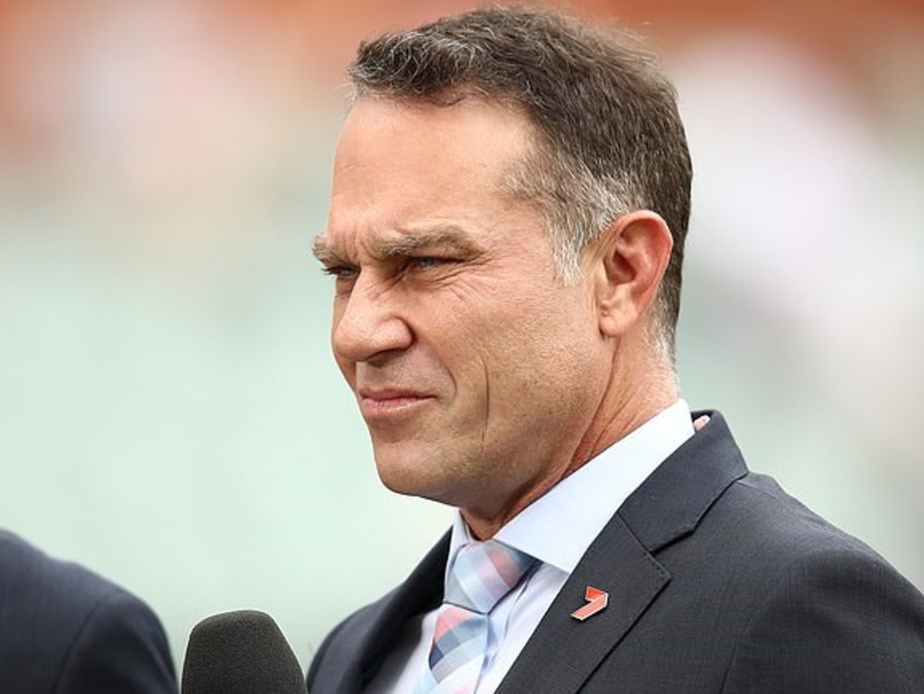 Michael Slater was sacked by Channel 7 last year.
