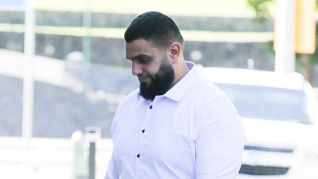 Osman El-Houli outside Brisbane District Court on Monday. Picture: NCA NewsWire/Glenn Campbell