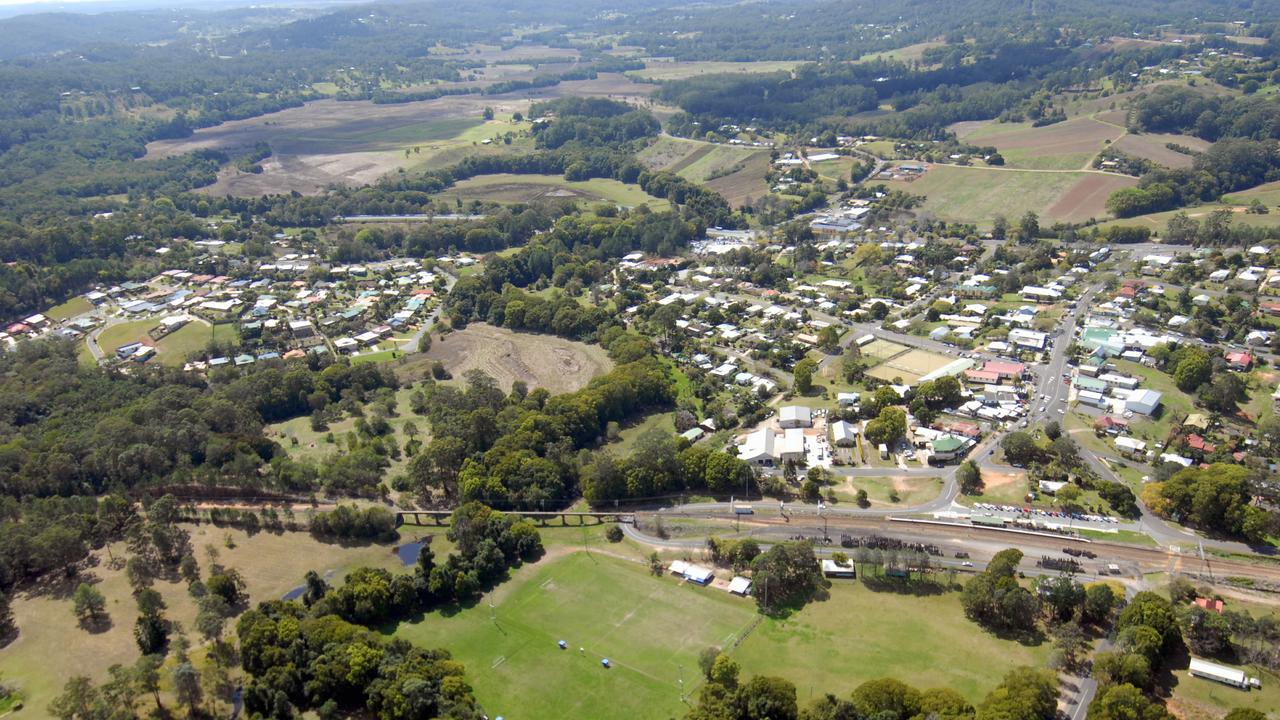 Woombye aerial. Picture:Warren Lynam