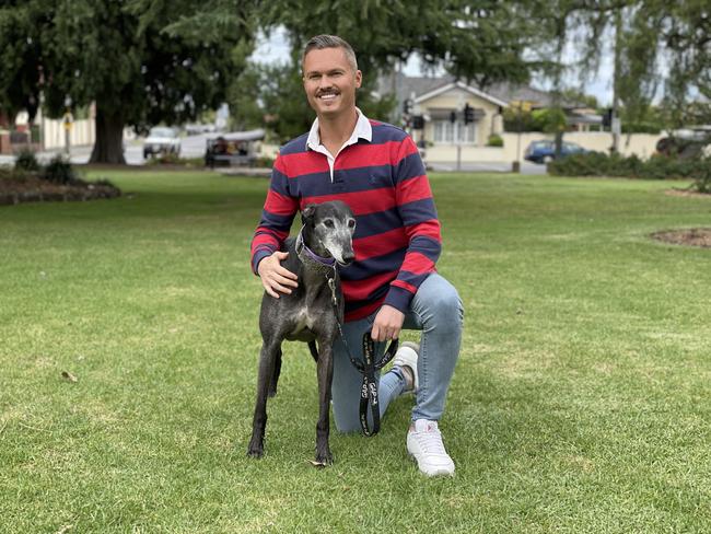 Moonee Valley City Councillor Cam Nation has taken aim at the state government over its intativies for post-racing greyhounds. Picture: Supplied
