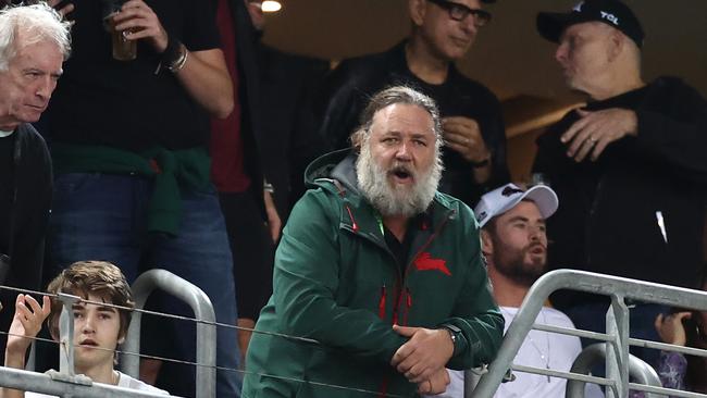 Russell Crowe has revealed how he thinks the NRL can crack the US market. Picture: Getty Images