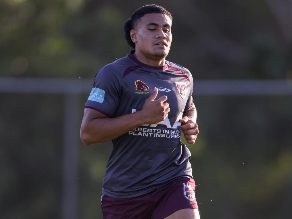 Burleigh Cyril Connell player Simi Tauelangi. Picture: Burleigh Bears.