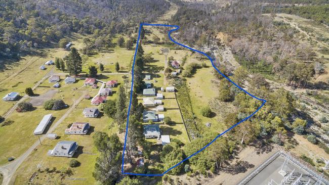 Seven houses are up for sale at Waddamana. Picture: Supplied