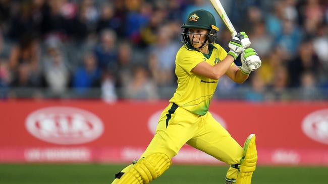 Alyssa Healy will soon play her 100th T20 match for Australia. Picture: Getty Images