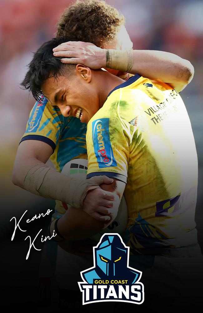 Keano Kini has secured a monster extension with the Titans.