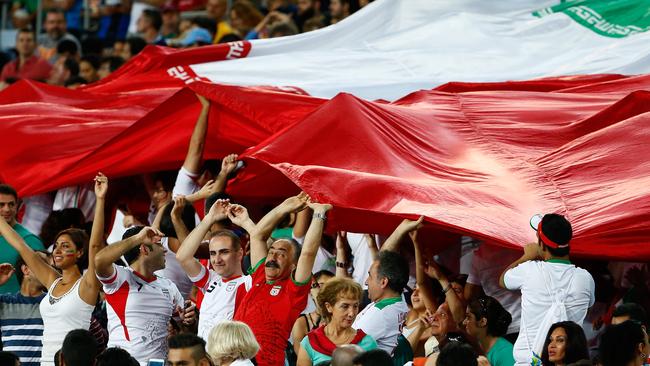 The Iranian crowd in Sydney made the game a great event.