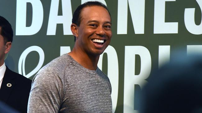 The 14-time major champ golfer Tiger Woods.