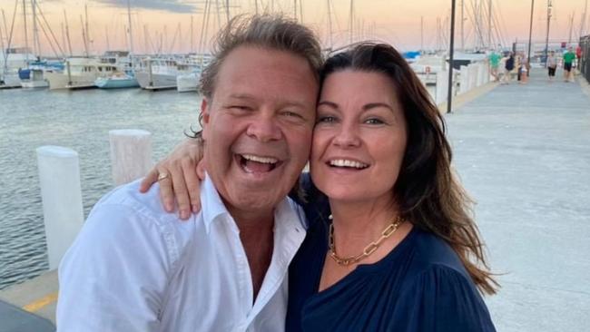 Troy Cassar-Daley and wife Laurel Edwards. Picture: supplied.