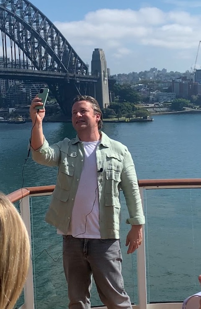 British chef Jamie Oliver is in Australia! Picture: News.com.au