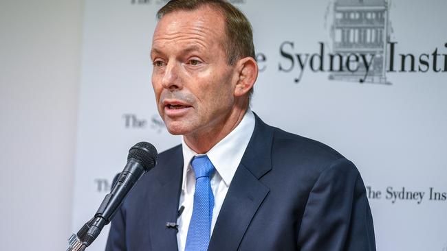 Mr Abbott says the current level of immigration is pushing up housing prices and keeping down wage growth. Source: AAP Image/Brendan Esposito.