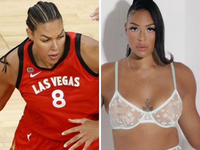 Liz Cambage. Photos: Instagram, AFP.