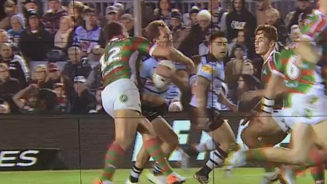 Burgess clipped Moylan last week.