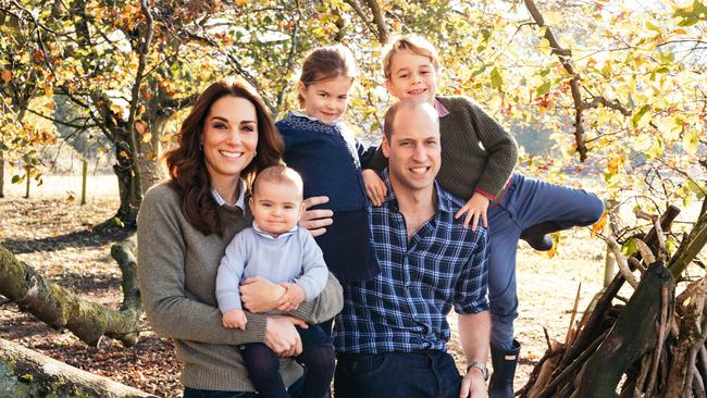 Nothing like mandatory confinement with a young family to put the pressure on … even if you are the Duke and Duchess of Cambridge. Picture: Matt Porteous/Kensington Palace/AFP