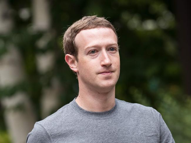 Mark Zuckerberg, chief executive officer and founder of Facebook. Picture: AFP