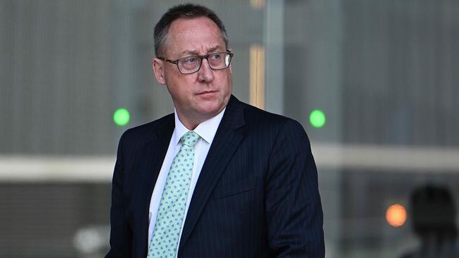 Dr Christopher Price leaves the Brisbane Supreme Court. pic: Lyndon Mechielsen/Courier Mail