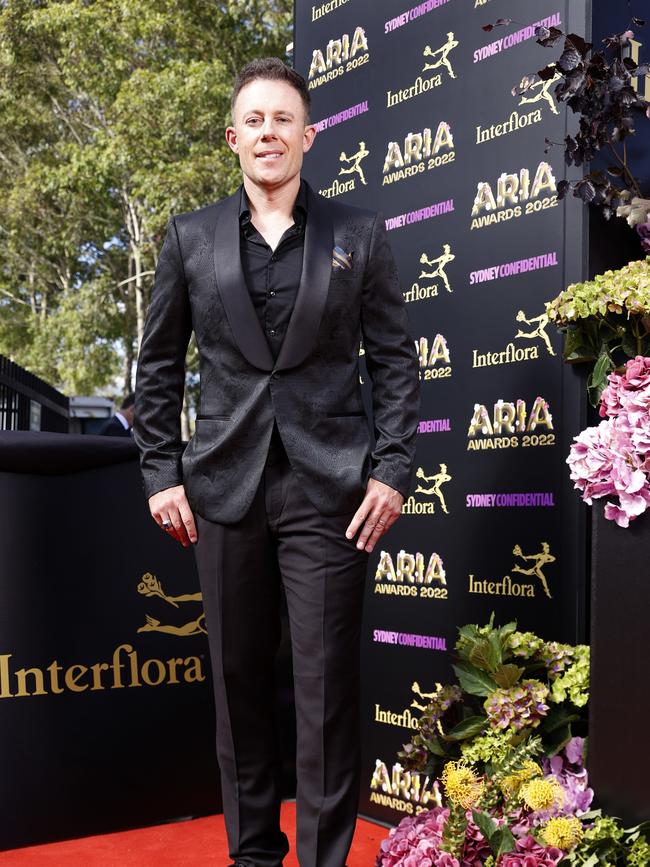 Casey Barnes on the red carpet. Picture: Jonathan Ng