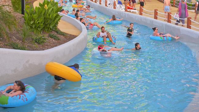 Families can enjoy Victoria’s only water and wildlife theme park at Gumbuya World in Melbourne's south-east.