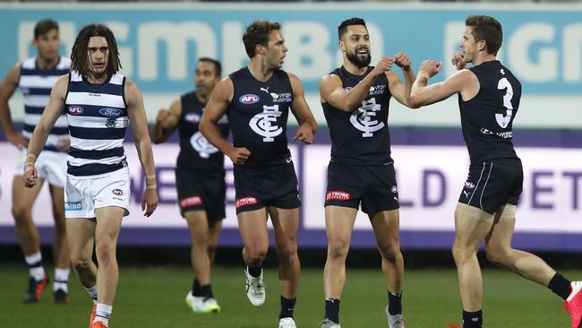 Marc Murphy and Michael Gibbons helped get Carlton off to a fast start.