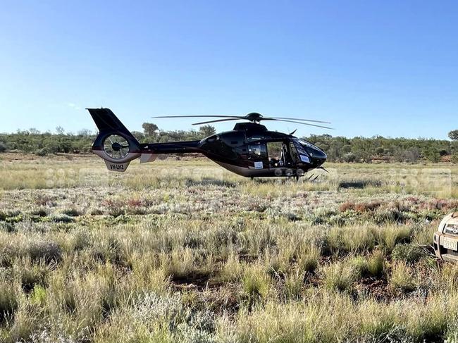 The family are now safe and well. Picture: Supplied/Nine News