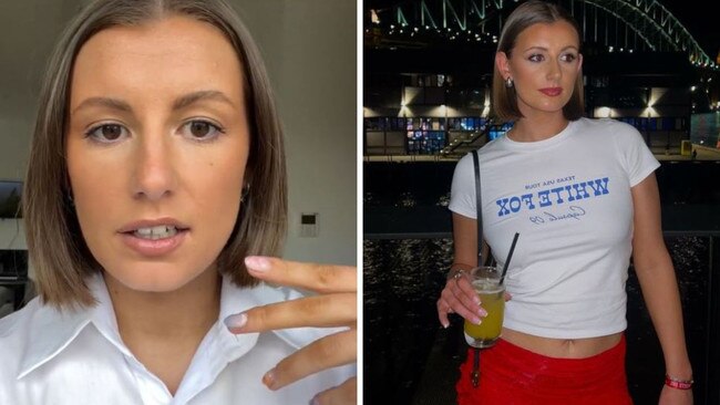 The 23-year-old reveals huge problem. Picture: Instagram/ anna.fountainn