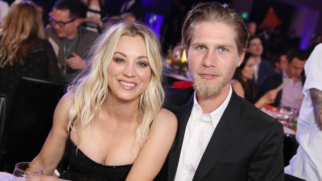 Kaley Cuoco and Karl Cook in 2018.