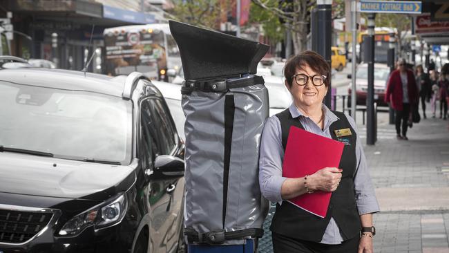 Winnings News and Lotto owner Lisa Martin at North Hobart. Picture: Chris Kidd