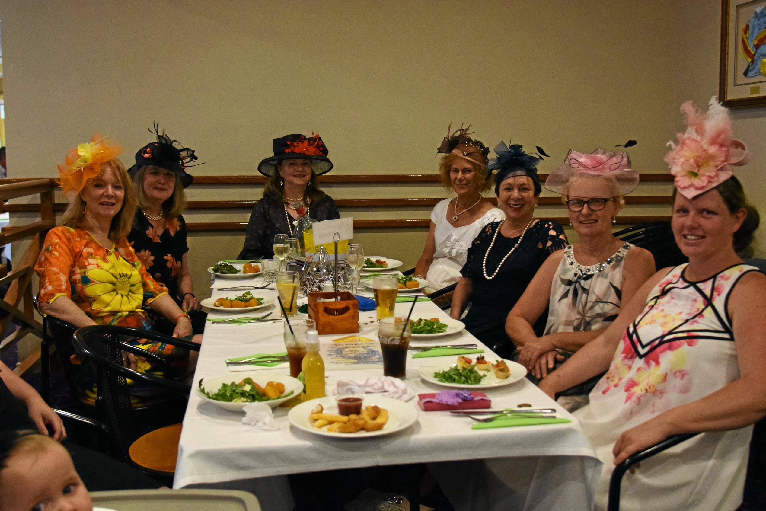 Leigh Rubino, Jane Isted, Alanna Twiddle, Susanne Wade, Susie Davidson, Barb Jeffries and Emmy McGee. Picture: Michael Nolan