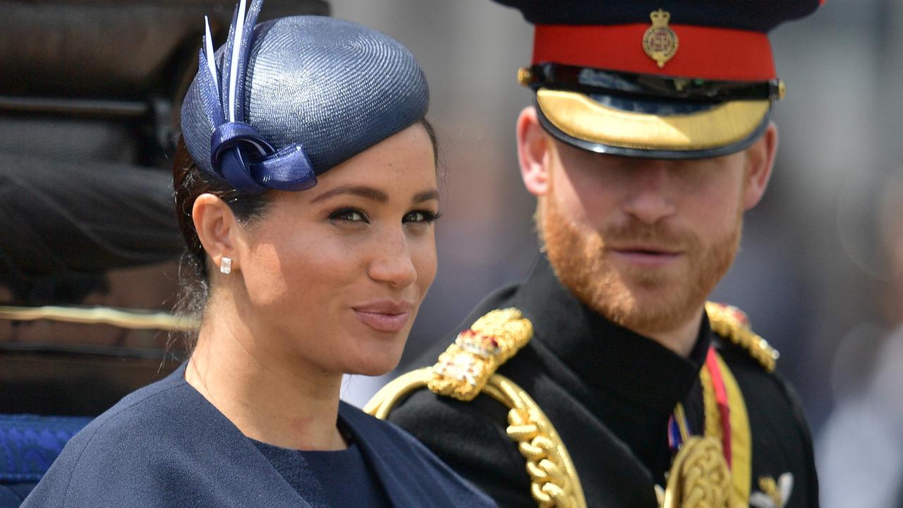 The Sussexes’ security bill in the US is now “privately funded”. Picture: AFP.