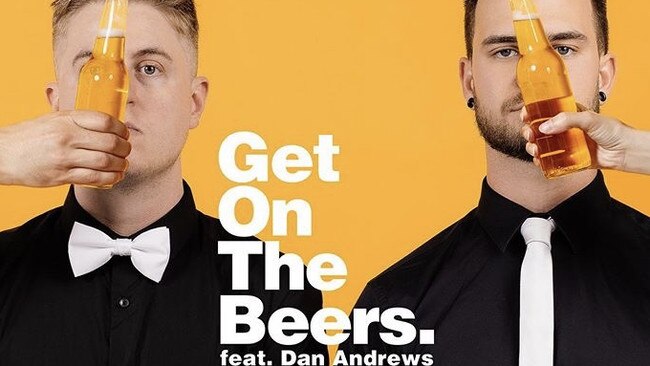 Get on the Beers by Mashd N Kutcher featuring Dan Andrews. Pic: Supplied