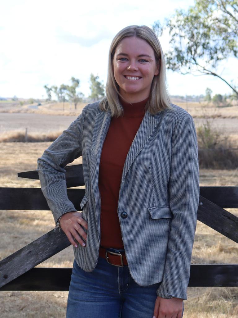 2023 South Burnett Subchamber Rural Ambassador Carly Smith.