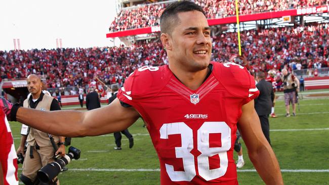 Niners' Jarryd Hayne retires to pursue Olympic dream