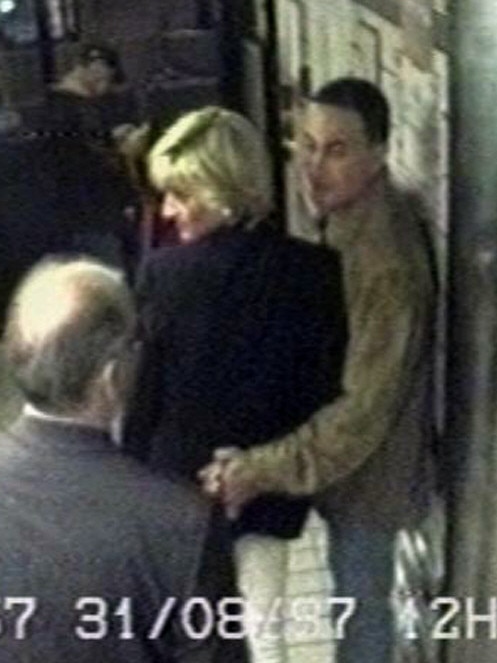 Diana and Dodi in Paris shortly before the fatal car crash.