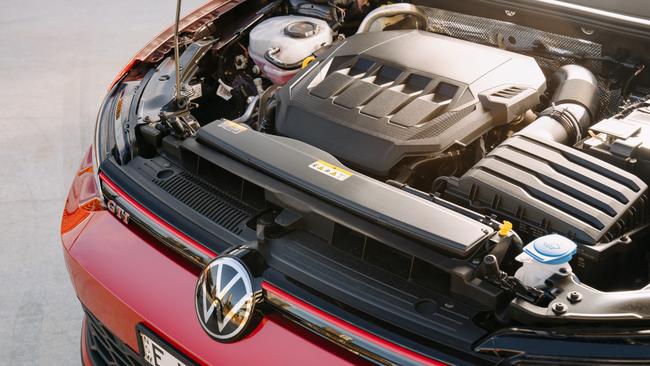 The GTI is powered by a proven engine and transmission with less grunt than rivals.