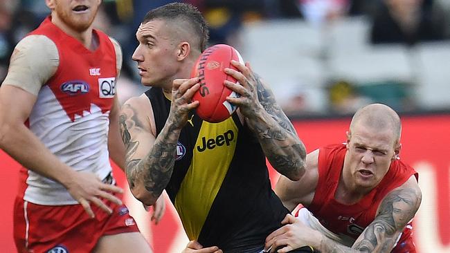 Could the Hawks lure Dustin Martin?