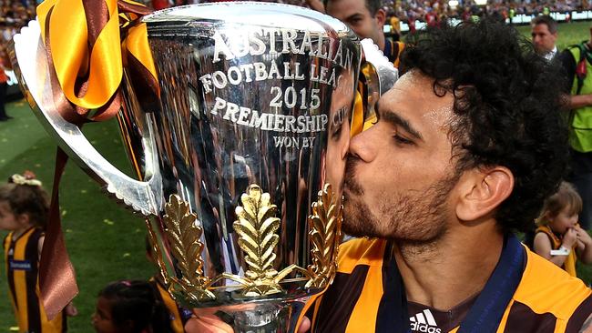 Cyril Rioli might have his fifth premiership in his pocket at the end of the year. Picture: Mark Dadswell