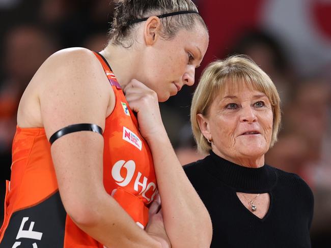 Jo Harten could move into a coaching role with the Giants. Picture: Jason McCawley/Getty Images