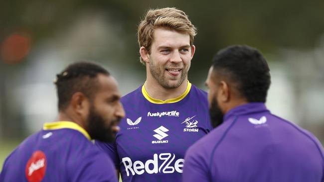 Welch is staying put at the Melbourne Storm. Picture: Darrian Traynor / Getty Images