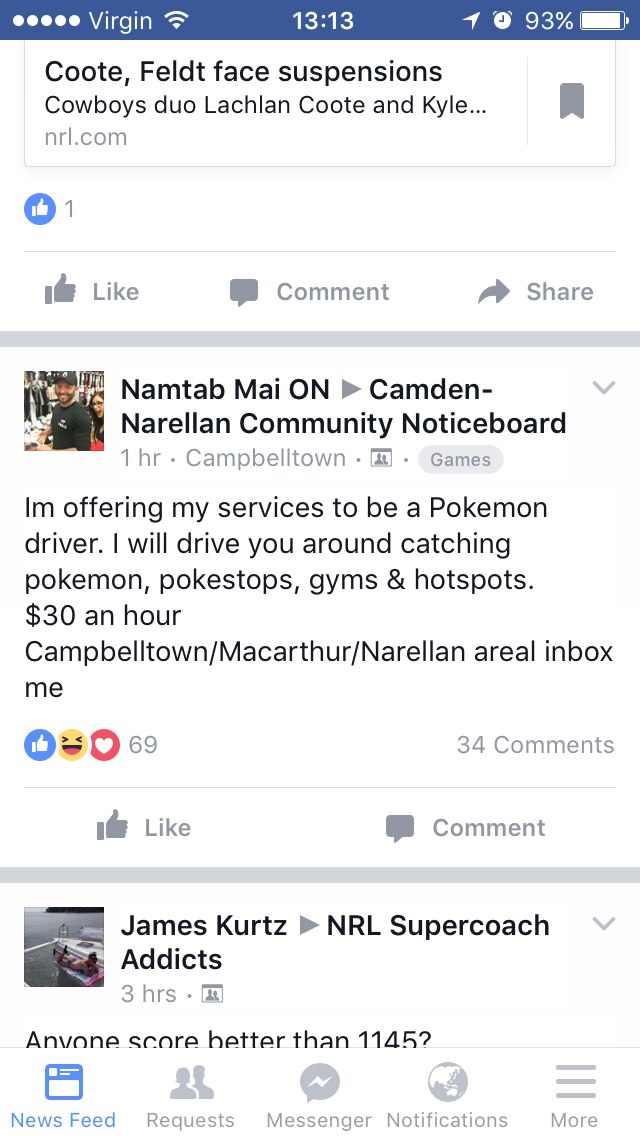 Enterprising Aussies are cashing in on the Pokémon Go experience.