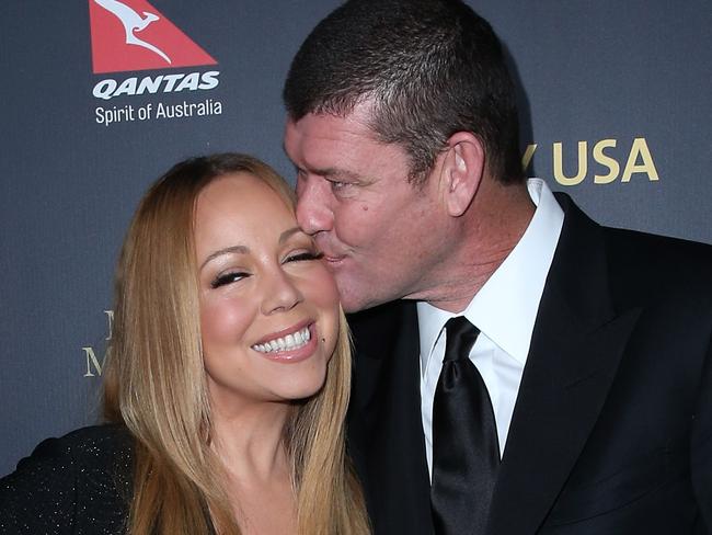 Mariah and James attend the 2016 G'Day Los Angeles Gala. Picture: Getty Images