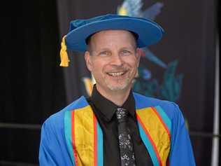 Tage Andersson will receive a PhD tomorrow afternoon during the CQUniversity ceremony for his thesis on strategic project management. Picture: Jann Houley