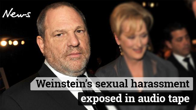 Harvey Weinstein exposed in explosive audio tape