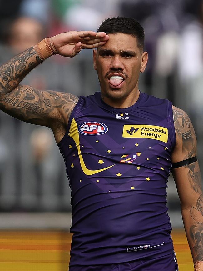 Michael Walters is going to be under pressure to make Fremantle’s best side. Picture: Paul Kane/Getty Images