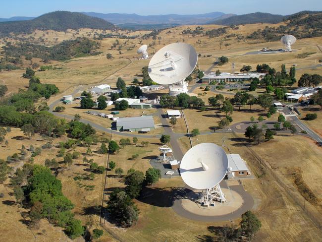 The Canberra Deep Space Communication Complex at Tidbinbilla in the ACT. Picture: Supplied