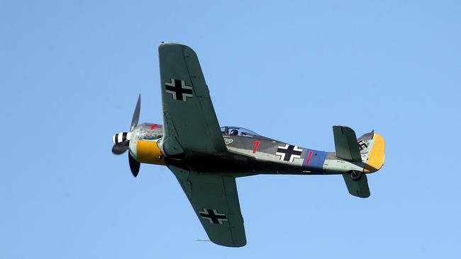 Focke-Wulf Fw 190 at day three of the Pacific Airshow, 20 August 2023. Picture: Richard Gosling