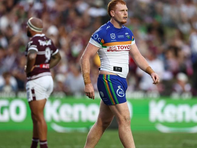 Corey Horsburgh still scored well despite being sin binned. Picture: Jeremy Ng/Getty Images