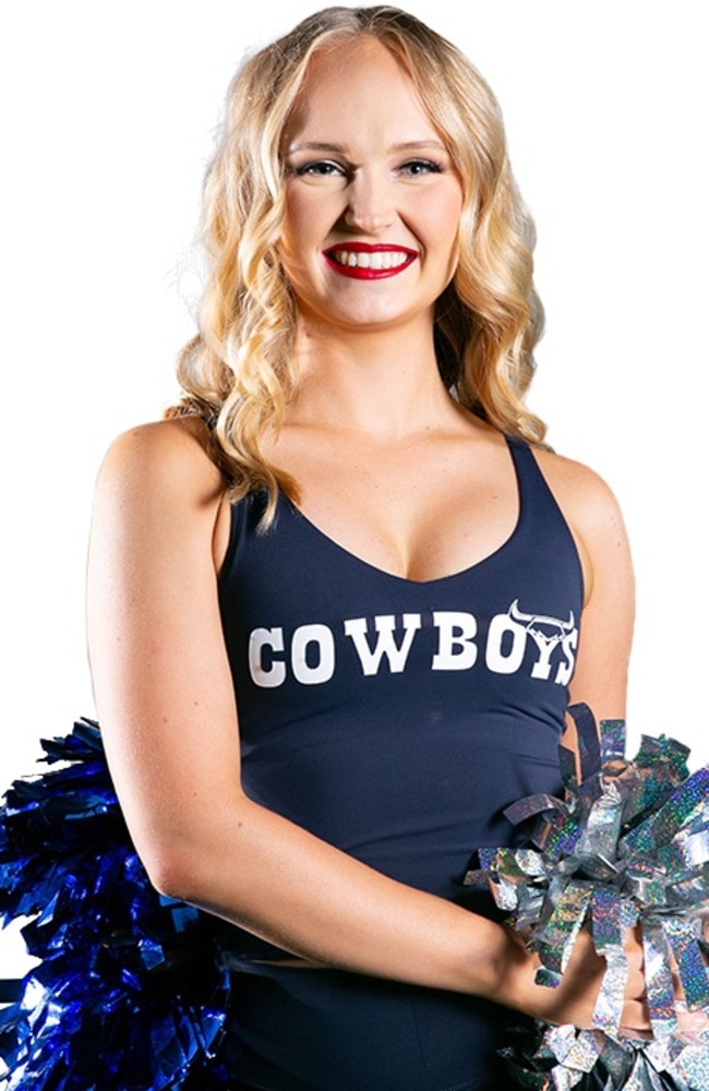 North Queensland Cowboys cheerleading squad: Jolie