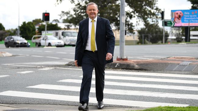 Federal Opposition Leader Anthony Albanese has not ruled out repealing stage three of the tax cuts package. Picture: AAP/Dan Peled