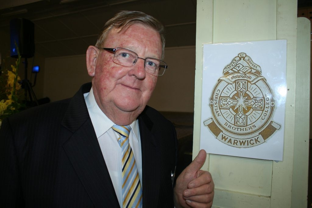 PAST STUDENT: Federal Member for Hinkler Paul Neville at the St Joseph's Christian Brothers College Reunion in Warwick. Photo Gerard Walsh / Warwick Daily News. Picture: Gerard Walsh