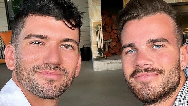 Luke Davies (left) and Jesse Baird (right) were allegedly killed on Monday. Picture: Instagram